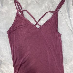 Plum tank top